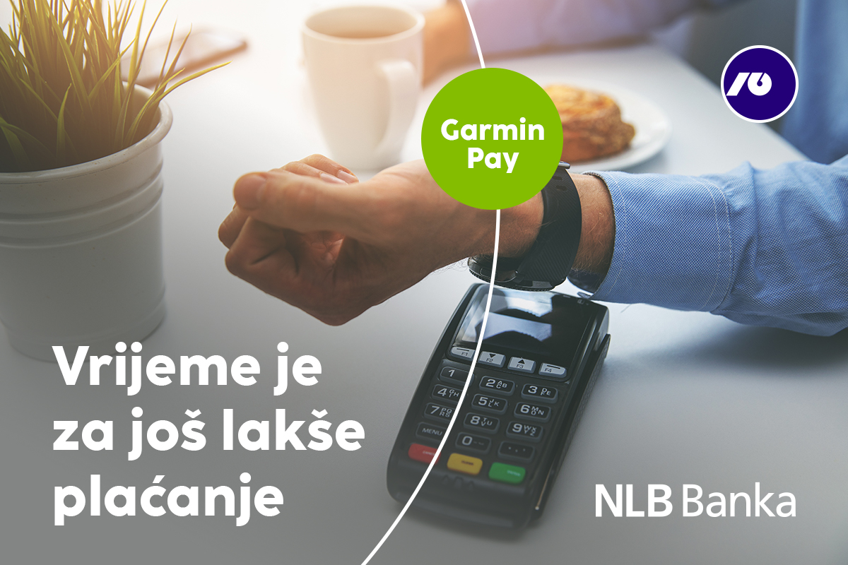 NLB Banka Sarajevo prva na tržište uvela Garmin Pay aplikaciju za plaćanje putem Garmin pametnog sata