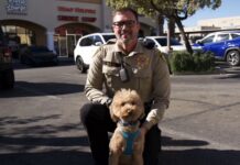 Napušten na aerodromu, pas pronašao novi dom kod policajca koji ga je spasio